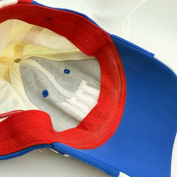 New York Giants NFL Reebok Team Logo Cap Blue & White Stretch Fit - Picture 5 of 8